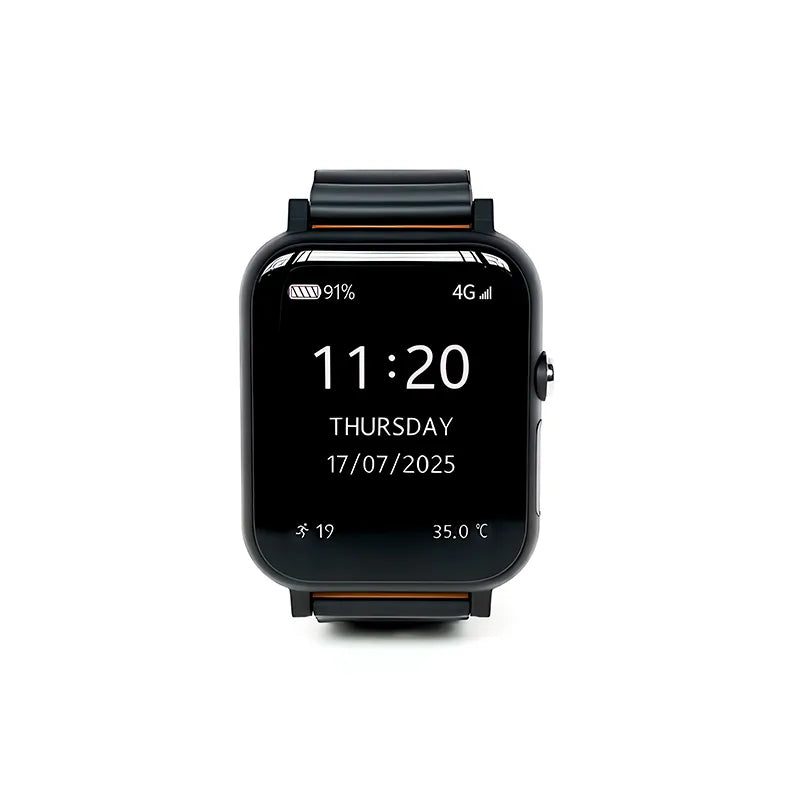 FallGuard Watch 4G SOS Elderly Smart Slim Watch